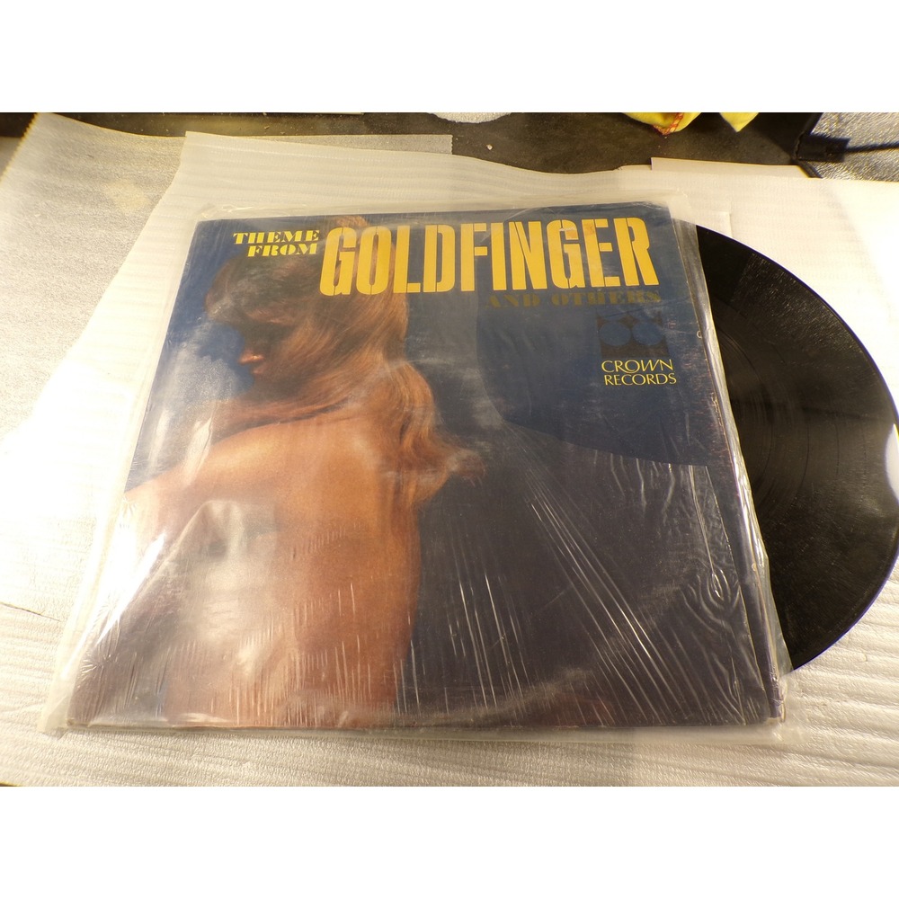 Theme From Goldfinger and Others Vinyl LP Crown Records CLP 5437 1960s Record